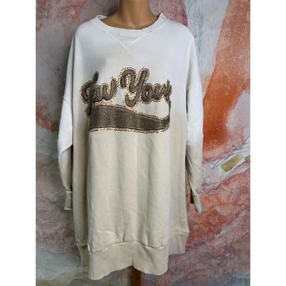 Free People Bali Drifter Sweatshirt $198 - Picture 4 of 7